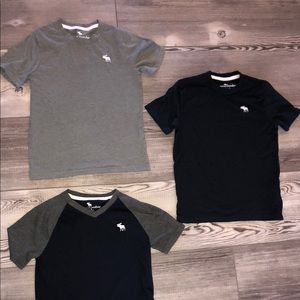 THREE Abercrombie and Fitch tees